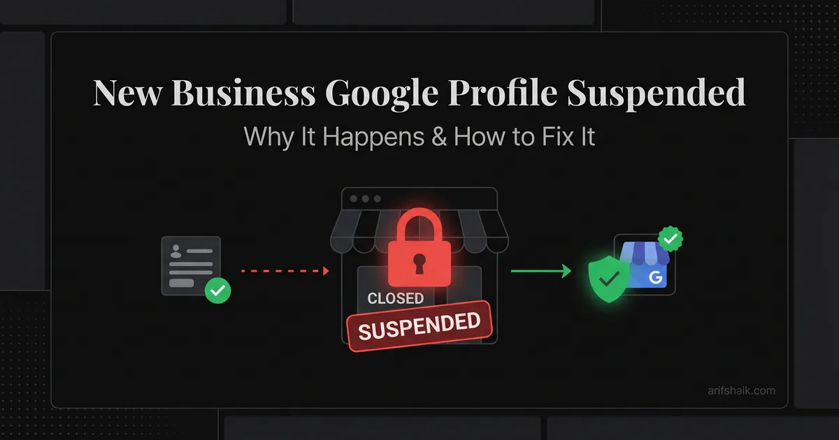New business getting Google profile set up for the first time