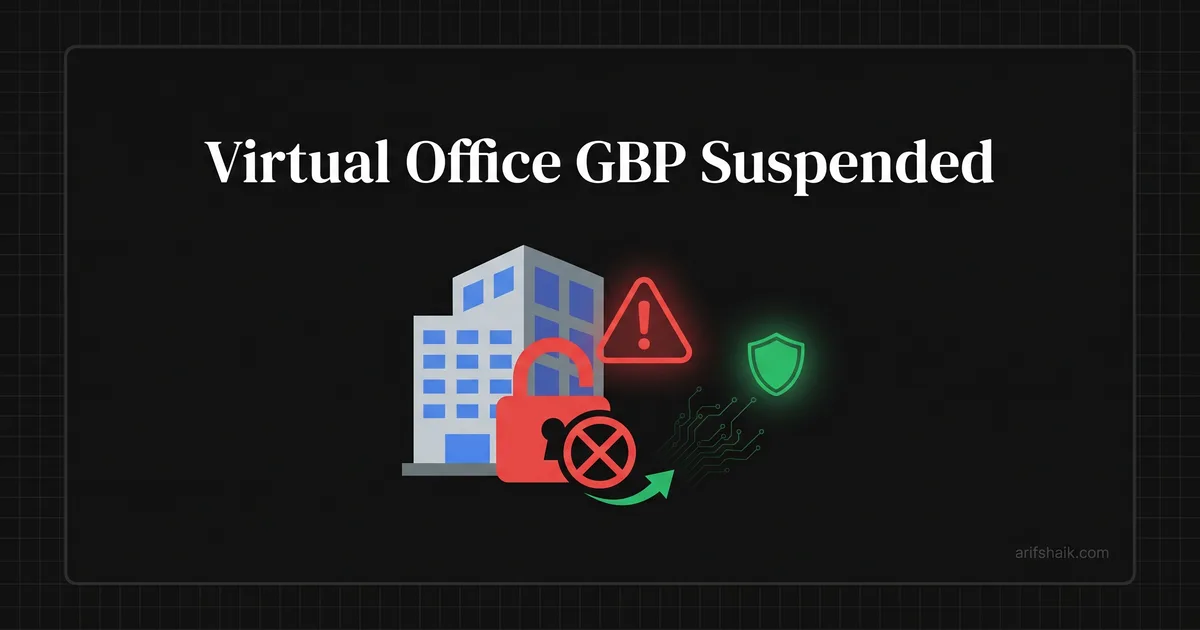 Virtual office space that violates Google Business Profile guidelines